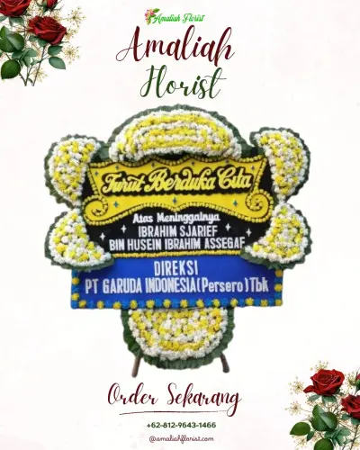 Papan Bunga Duka di Margosari